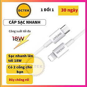 Mua Dây Sạc Nhanh Hỗ Trợ Pd 18w Cáp Dài 1M