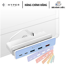 HUB CỔNG CHUYỂN ĐỔI CHUYÊN DỤNG DÀNH CHO IMAC 24" HYPERDRIVE 5-IN-1 USB-C VỚI NHIỀU CỔNG HỖ TRỢ KẾT NỐI NHANH GỌN- Hàng Chính Hãng