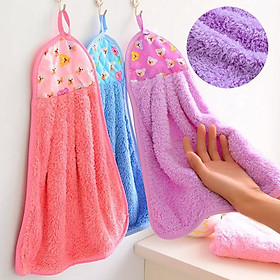 Combo 05 Cái Khăn Tay Lau Bếp Đa Năng nhiều màu sắc.