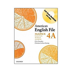 American English File Level 4: Student Book/Workbook Multipack A