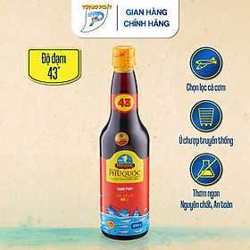 Nước mắm truyền thống Phú Quốc Thịnh Phát An Khang 43 độ đạm 650ml