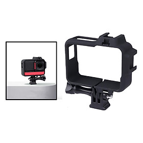 Lens Guards Camera Cage Adapter Frames with Cold Shoe Protective Housing Case Frame Housing for one Accessories Video Vlogging