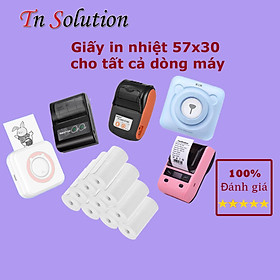 Giấy in nhiệt cho máy in mini Peripage A6, Paperang P1,P2..