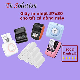 Mua Giấy in nhiệt cho máy in mini Peripage A6  Paperang P1 P2..