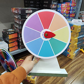 Vòng quay trúng thưởng 8 ô 8 màu vòng quay may mắn diệu kỳ làm event giảm giá trò chơi quà tặng giáo cụ dạy học