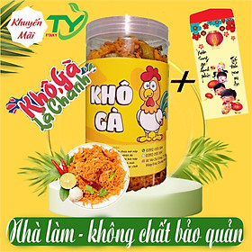 Khô Gà Lá Chanh Nhà Làm Không Chất Bỏa Quản - thơm ngon đậm vị - Cay cay - FTAKY