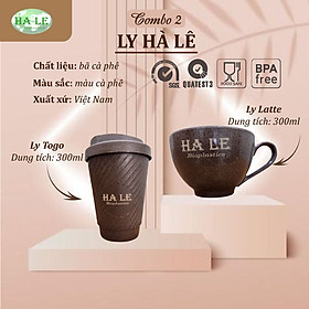 Mua Combo 2: Ly Hà Lê từ bã cà phê
