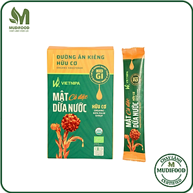 Mật Dừa Nước Vietnipa Hộp 150g - Thực Phẩm Bổ Sung Dinh Dưỡng Cho Cả Gia Đình, Người Tiểu Đường, Ăn Kiêng, Ăn Chay, Hàm Lượng Vitamin Và Muối Khoáng Cao