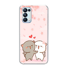 Ốp lưng dẻo cho điện thoại Oppo Reno 5 - 0509 LOVELY05 - Hàng Chính Hãng