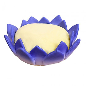 Hình ảnh Lotus Cushion for Reading Flower Shaped Pillow for Yoga Bedroom Dining Chair