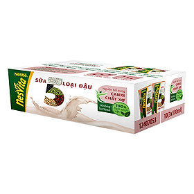 Thùng 30 Hộp Sữa 5 Loại Đậu Nestlé Nesvita Uống Liền (Ít Đường) (180ml/ Hộp)