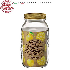 Mua Hũ thủy tinh nắp vặn Quattro 1500ml Bormioli Rocco- HÀNG CHÍNH HÃNG