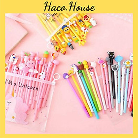 Combo 20 Bút CuteSét Bút Bi Cute, Bút Nước Nhiều Mẫu Hoạt Hình Cực Hot