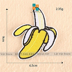 Sticker, Logo Patch Ủi Quần Áo ủi mang chủ đề đồ ăn nhanh, trai cây, trang trí cá tính, miếng vá quần áo