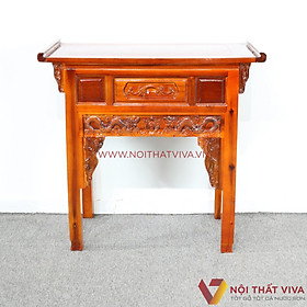 Mua Bàn Thờ Gia Tiên Gỗ Tràm Chạm Rồng Sơn Bóng Đẹp Giá Rẻ