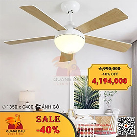 Mua Quạt trần phòng khách có đèn