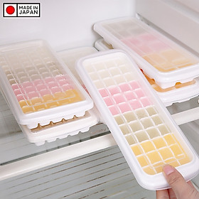 Mua Khay làm đá có nắp đậy Inomata Cool Ice 8 viên / 12 viên / 48 viên - Hàng nội địa Nhật Bản |#Made in Japan