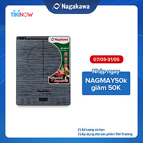 Bếp Từ Đơn Nagakawa NAG0708 (2000W) - Kèm Nồi Lẩu - Hàng Chính Hãng