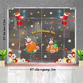 Mua DECAL TRANG TRÍ TRUNG THU 2023  COMBO SỐ 13