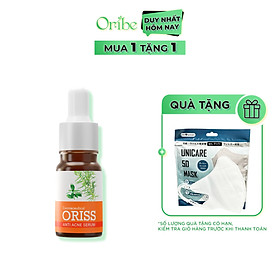 Serum Giảm Mụn Oriss Tinh Chất Tràm Trà Hỗ Trợ Mờ Thâm Sạch Mụn 10g