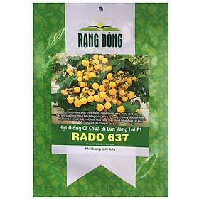 Mua Hạt Giống Cà Chua Bi Lùn Vàng Rado 637