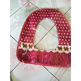 miếng lót bồn cầu vải