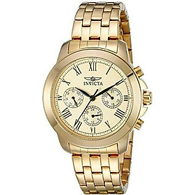 Invicta Women's 21654 Specialty Analog Display Swiss Quartz Gold-Plated Watch