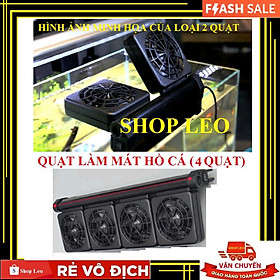 QUẠT LÀM MÁT BỂ THỦY SINH (4 FAN) - QUẠT LÀM MÁT BỂ CÁ - QUẠT GIẢM NHIỆT BỂ THỦY SINH - HỒ CÁ