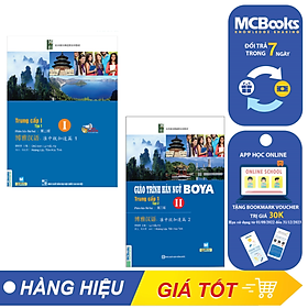 Hình ảnh Combo 2 Cuốn Giáo Trình Hán Ngữ Boya Trung Cấp 1 ( Tập 1 + Tập 2 ) - TKBooks 