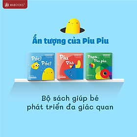 Combo 3 Cuốn Truyện Tranh Ehon Nhật Bản  Kích Thích Thính Giác – Thị Giác – Trí Não. ” Ấn Tượng Của Piu Piu” Cho Bé 0-2 Tuổi