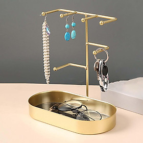 Jewelry Organizer Stand Tray Display Rack for Rings