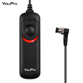 YouPro DC0 Type Shutter Release Cable Timer Remote Control 1.2m/3.9ft Replacement for Nikon D810 D800 D800E D700 D500 D5