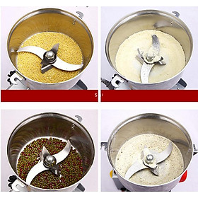 Mua Máy xay bột gia đình xay các loại ngũ cốc như gạo  nếp  đỗ tương  đậu xanh  bột rất mịn sờ mát tay