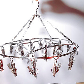 Mua Mắc dù tròn  mắc treo quần áo 100%inox 304 xịn d5