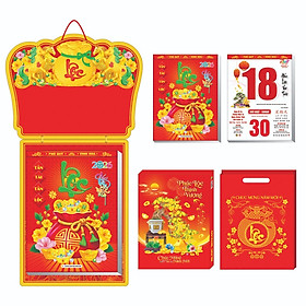 Lịch Tết 2026 - Bloc Siêu Cực Đại Trọn Bộ (29 x 41cm) & (30 x 40cm)