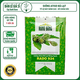 Mua Hạt Giống Atiso Đà Lạt Bông Xanh 2gr