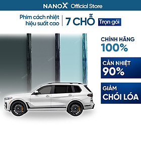 Mua Phim cách nhiệt ô tô 7 chỗ siêu chống nóng dán kính trọn gói cả xe cao cấp NanoX