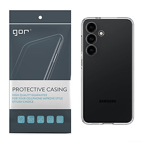Ốp Lưng TPU trong suốt GOR Crystal Clear cho Samsung Galaxy S24 / Galaxy S24 Plus / Galaxy S24 Ultra - Hàng Chính Hãng