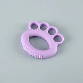 Silicone Finger Grip Phục hồi chức năng Đào tạo Thiết bị tập thể dục dành cho người lớn Trình huấn luyện sức mạnh ngón tay Color: Light Green