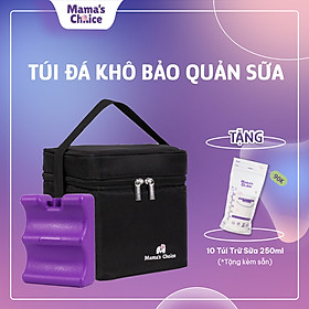 Túi Đá Khô Trữ Sữa Mama’s Choice, Giữ Lạnh Sữa Mẹ Lên Đến 14 Tiếng, Túi Giữ Nhiệt Bình Sữa, Đựng Và Giữ Ấm Đồ Ăn Cho Bé