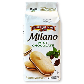 Bánh Milano vị bạc hà sô cô la Pepperidge Farm gói 198g