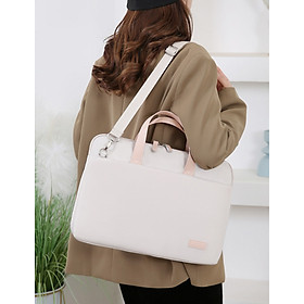 Túi cặp chống sốc máy tính laptop surface, túi công sở nữ đeo chéo cặp đựng laptop - Hàng chính hãng