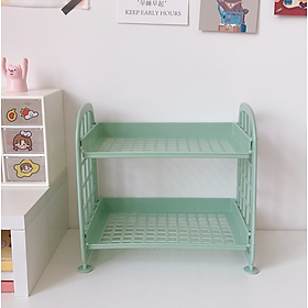 Mua Giá để đồ xinh 2 tầng siêu tiện lợi - Kệ để bàn nhiều màu trang trí bàn học  bàn làm việc xinh xắn