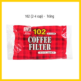 Giấy lọc cà phê Kalita size 101 và 102