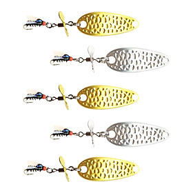 5Pcs Fly Fishing Flies Fishing  Lures with Hooks for Panfish Salmon Bass