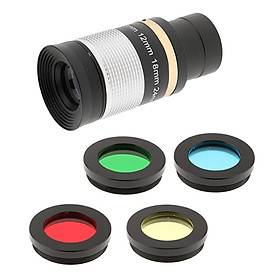 1.25inch 8-24mm Eyepiece + Eyepieces Color Filter Set for Telescope