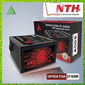 Mua Nguồn VSPTECH TiTan ET500W LED Hông RGB Sync (500W)-hàng chính hãng