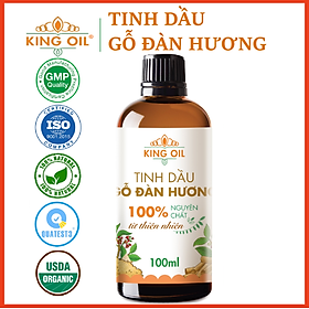 Tinh dầu gỗ Đàn Hương nguyên chất 100% từ thiên nhiên - KingOil