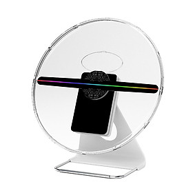 Portable 3D Hologram Fan Digital Holographic Projector Advertising Display Fan 256pcs LEDs With Remote Control 16G