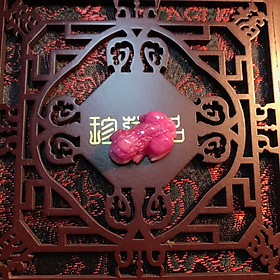 Mua Tỳ hưu phong thủy đá Ruby Thiên nhiên 100%